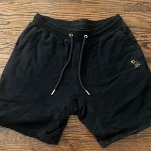 Men’s black OVO shorts size medium